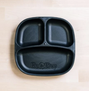 Re-Play Divided Plate-Black