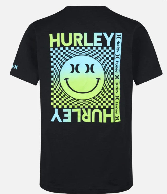 Youth Smiley Checkered Tee