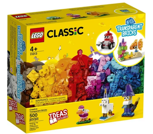 Lego Classic Classic Transparent Brick (500pcs)