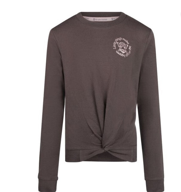 Youth Twist Front Crewneck