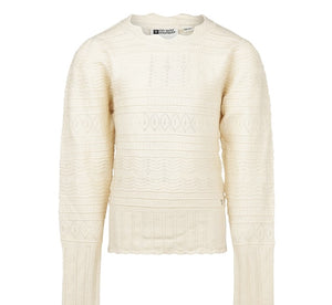 Youth Cream Knit Pullover