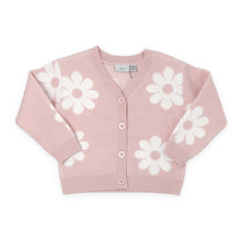 Load image into Gallery viewer, Flower Button Up Cardigan
