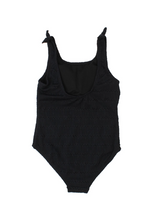 Load image into Gallery viewer, Youth Faux Crepe One Piece Swimsuit
