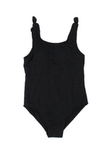 Load image into Gallery viewer, Youth Faux Crepe One Piece Swimsuit
