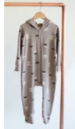 Load image into Gallery viewer, Hooded Zip Romper
