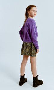 Heart Print Pullover