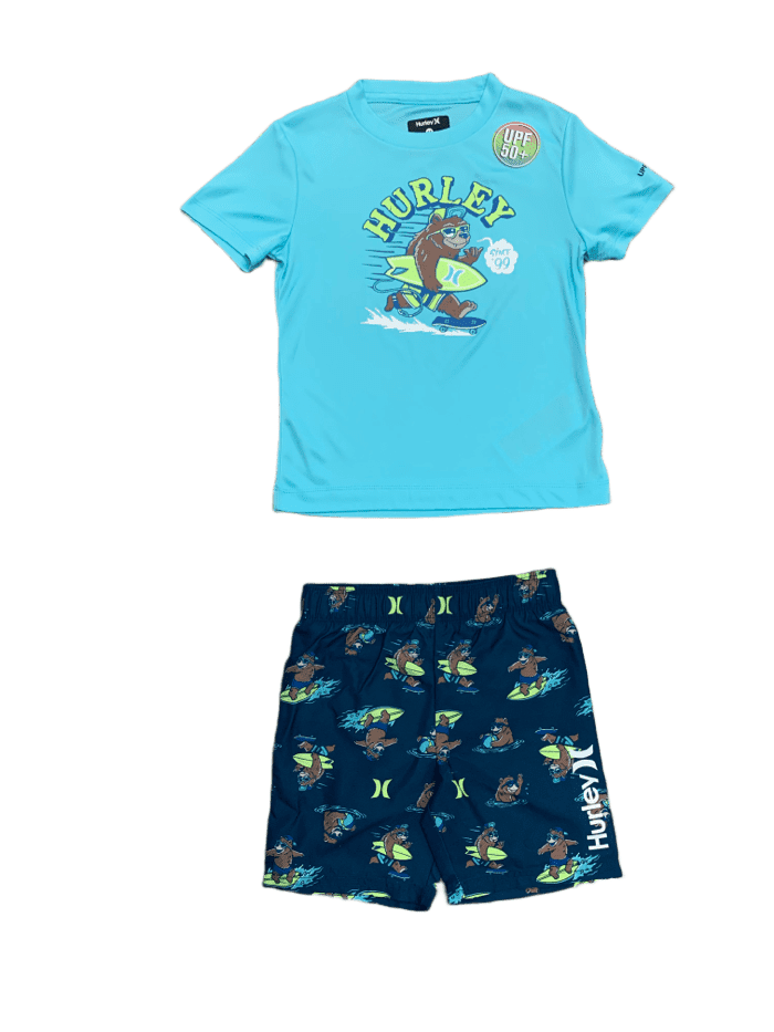 Hurley Infant Valerian Blue 2pc Swim Set