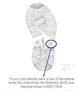 Children's Blundstone #565 Rustic Brown