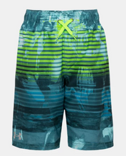 Load image into Gallery viewer, UA Scribble Stripe Swim Shorts

