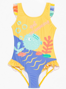 Ruffled Infant One-Piece Swimsuit