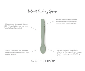 LouLou Lollipop Infant Feeding Spoon Alligator