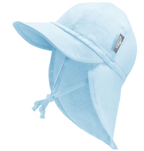 Load image into Gallery viewer, Sun Soft Baby Cap- Baby Blue
