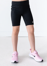 Load image into Gallery viewer, Girls Side Pocket Bike Shorts
