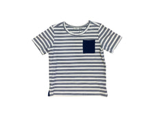 Load image into Gallery viewer, M.I.D Stripe Pocket T-Shirt
