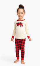 Load image into Gallery viewer, Buffalo Plaid Kids Pajama Set
