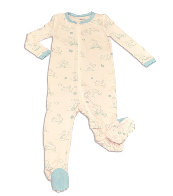 Silkberry Bamboo L/S Pajama Set West Coast WF4377 - Kaos Kids