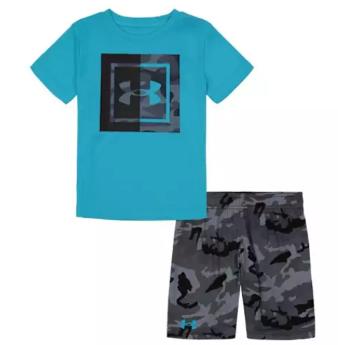 UA Woodland Camo Set