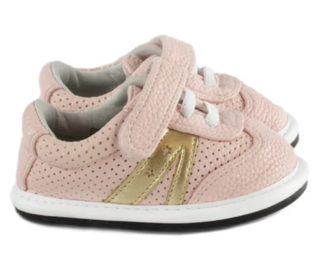Daphne Star Trainer Blush Gold Shoes