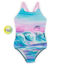 Load image into Gallery viewer, Dolphin One Piece Swimsuit
