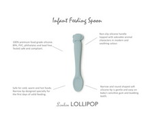 Load image into Gallery viewer, LouLou Lollipop Infant Feeding Spoon Elephant
