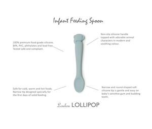 LouLou Lollipop Infant Feeding Spoon Elephant