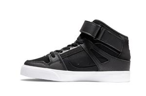 Children's DC Pure High Top -Black/Flames