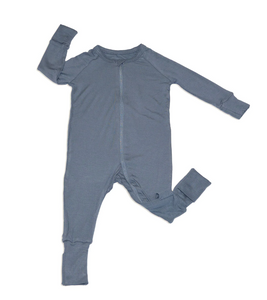 Bamboo 2-Way Zippy Romper- Flint