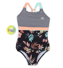 Load image into Gallery viewer, Youth Floral One Piece Swimsuit
