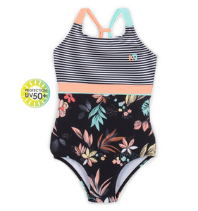 Youth Floral One Piece Swimsuit