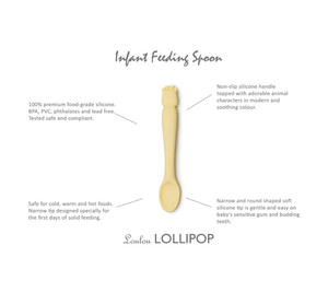 LouLou Lollipop Infant Feeding Spoon Giraffe
