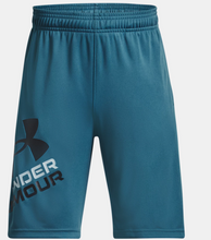 Load image into Gallery viewer, UA Youth Prototype 2.0 Shorts (Circuit Blue)
