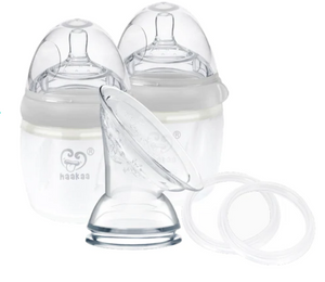 Haakaa Generation 3 Silicone Pump & Bottle Pack