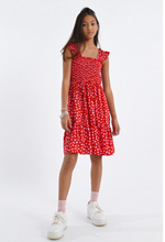 Load image into Gallery viewer, Heart Smocked Dress
