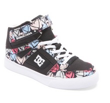 Load image into Gallery viewer, Children&#39;s DC Shoes Pure Hi Ev High Top Shoes -Black/Multi
