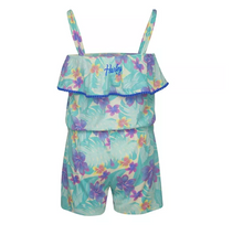 Load image into Gallery viewer, Hurley Youth Sail Cabana Romper
