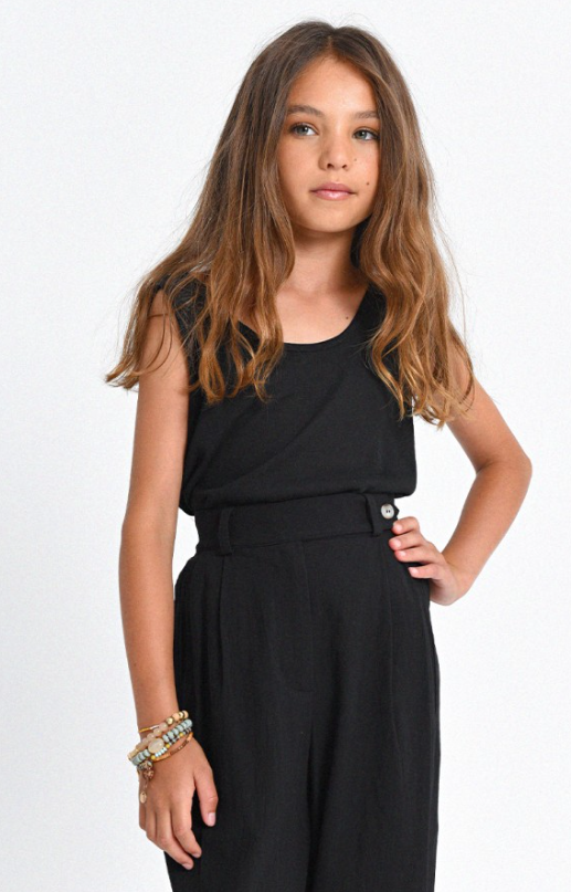 Tank Top With Knotted Straps