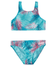 Load image into Gallery viewer, Roxy Girls Leaf Garden Crop Top Set
