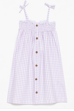 Load image into Gallery viewer, M.I.D Plaid Dress With Straps
