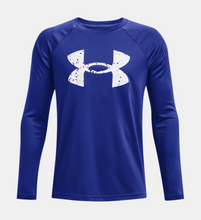Load image into Gallery viewer, UA Youth Tech Logo Fill Long Sleeve
