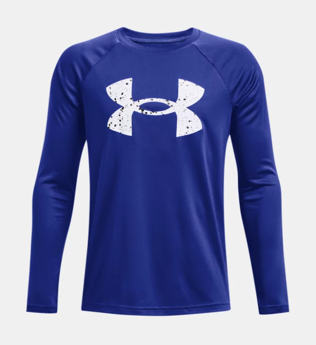 UA Youth Tech Logo Fill Long Sleeve