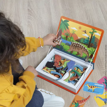 Load image into Gallery viewer, Magneti Book- Dinosaures
