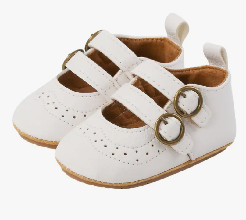 Double Buckle Mary Janes