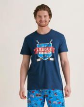 Load image into Gallery viewer, Hockey Champs Men&#39;s Pajama Tee
