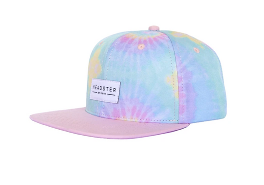 Kids Pink Tie Dye Snapback