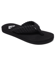 Load image into Gallery viewer, Girls Porto Sandals Black
