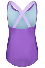 Load image into Gallery viewer, UA Girl&#39;s Grape Racer One Piece Swimsuit

