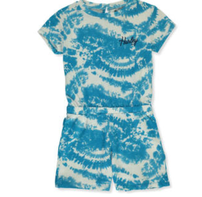 Hurley Youth Blue Lagoon Romper
