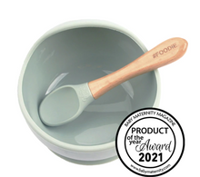 Load image into Gallery viewer, Glitter &amp; Spice Silicone Bowl + Spoon Set
