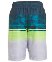 Load image into Gallery viewer, UA Youth Tie Dye Stripe Swim Shorts
