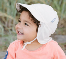 Load image into Gallery viewer, Sun Soft Baby Cap- White
